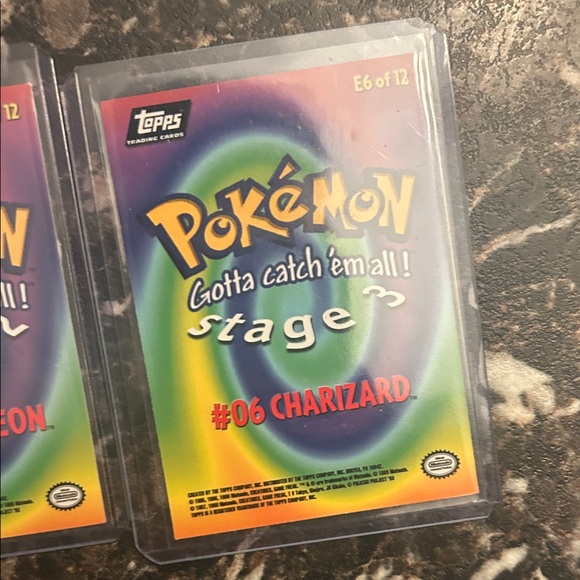 Charizard Topps Set! All NM - Picture 5 of 5